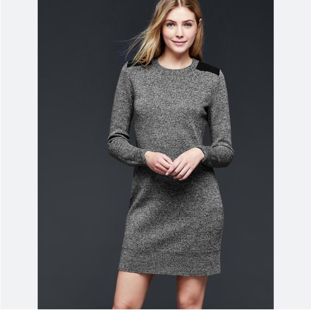 Gap Extra Fine Merino Wool Sweater Dress